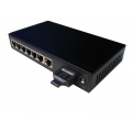Managed Media Converter with 7 TP Ports NT-M1700